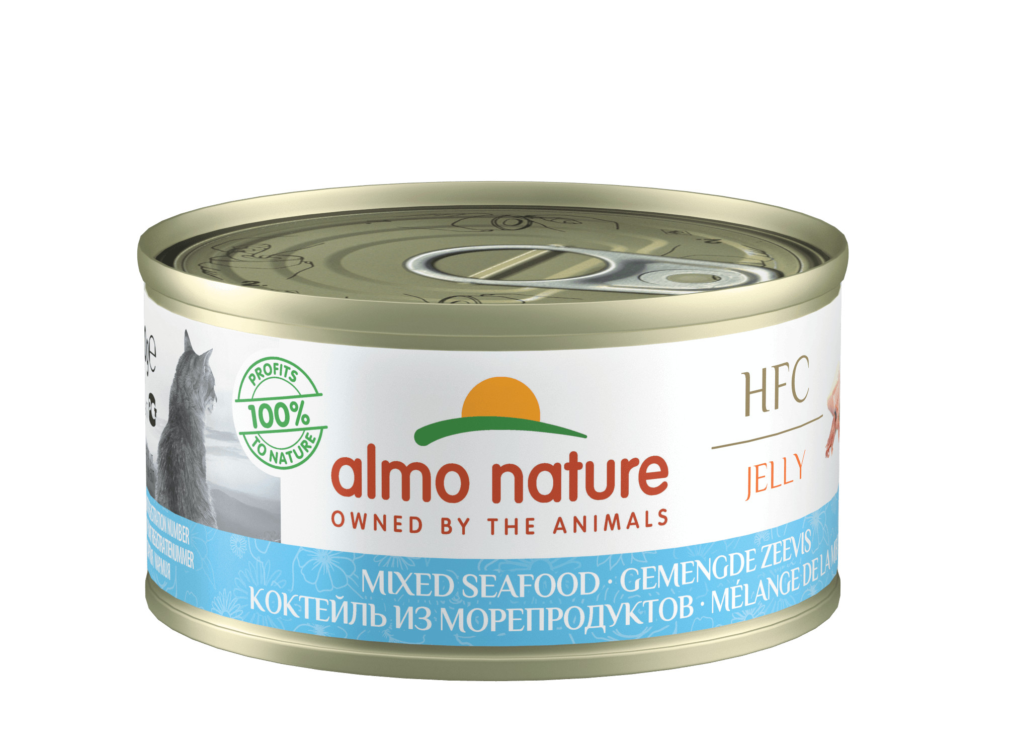 Almo Nature HFC Jelly Mischfisch Katzen-Nassfutter (70 g)