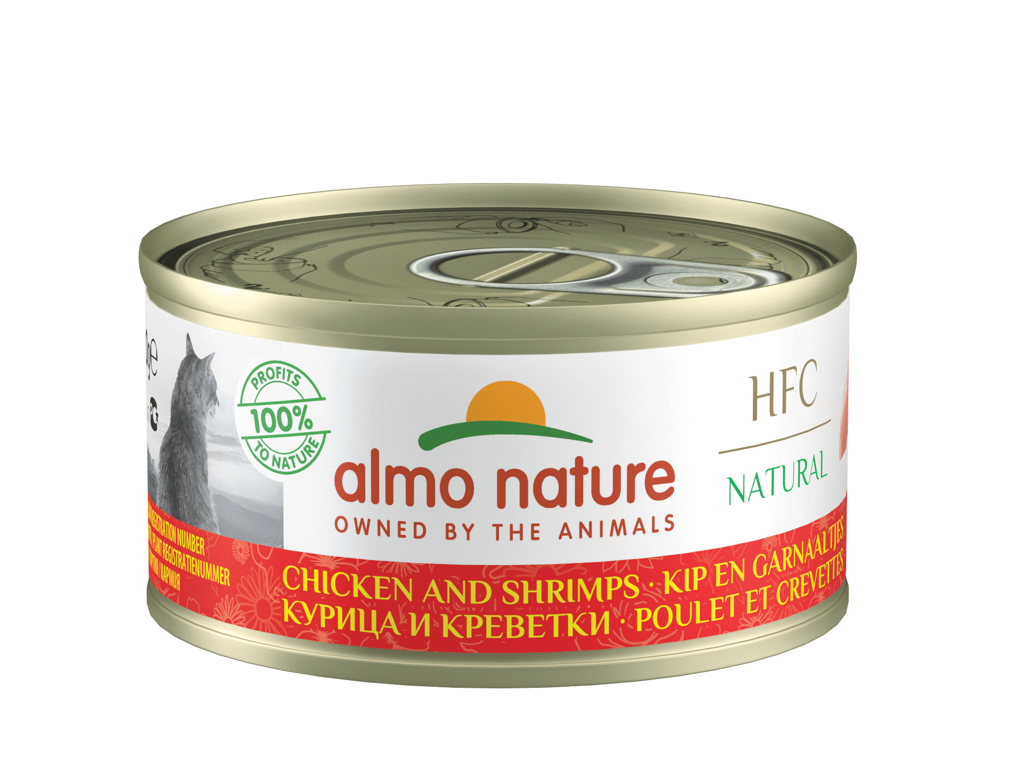 Almo Nature HFC Natural Huhn und Garnelen