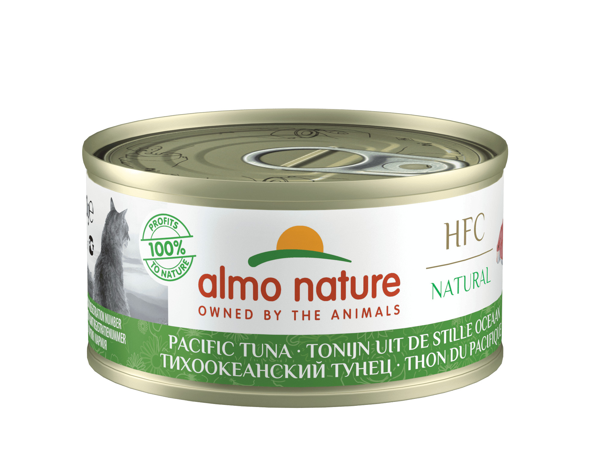 Almo Nature HFC Natural Pazifik Thunfisch Katzenfutter (70g)