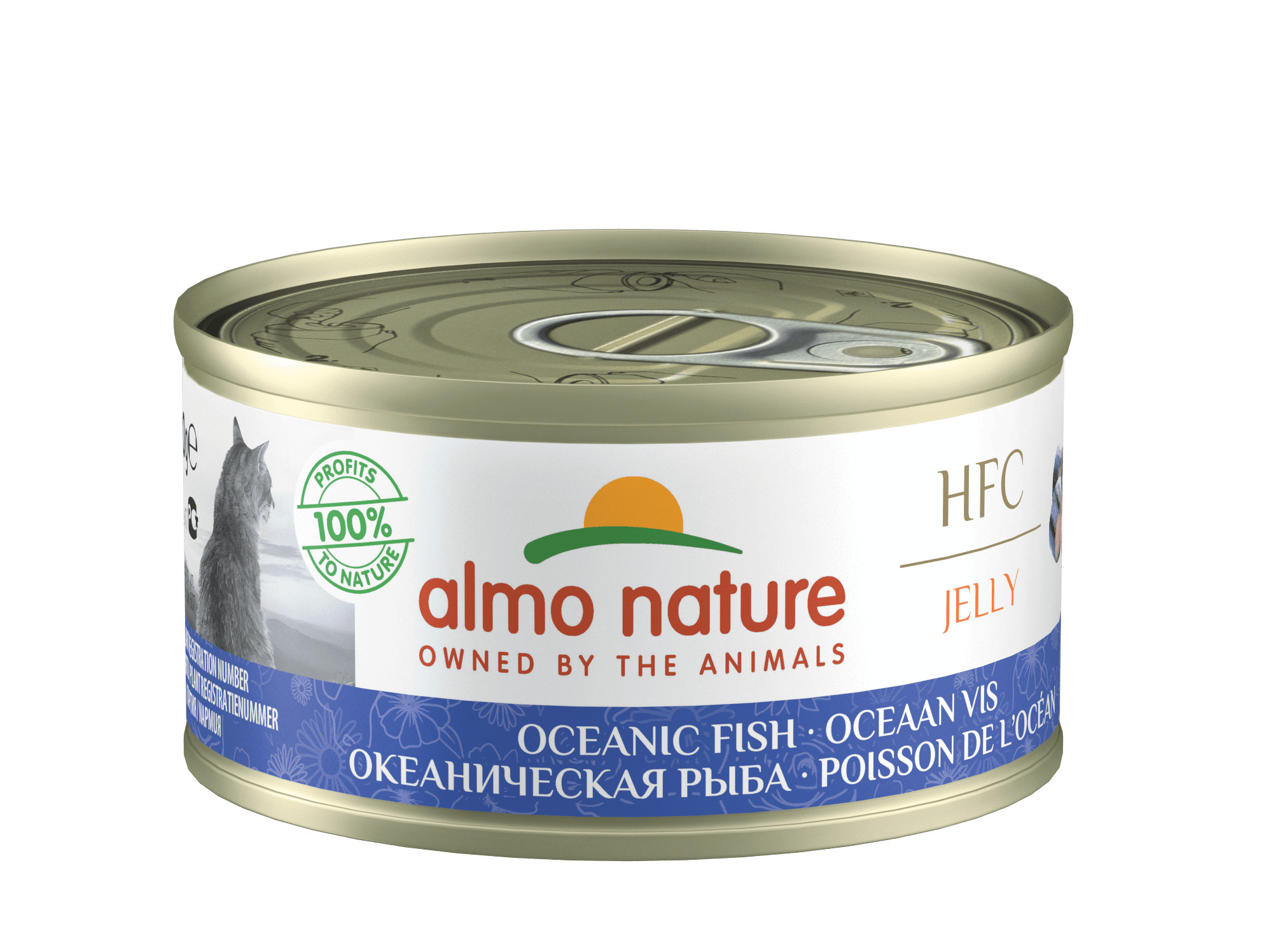 Almo Nature HFC Jelly Ozeanfisch Katzen-Nassfutter (70 g)