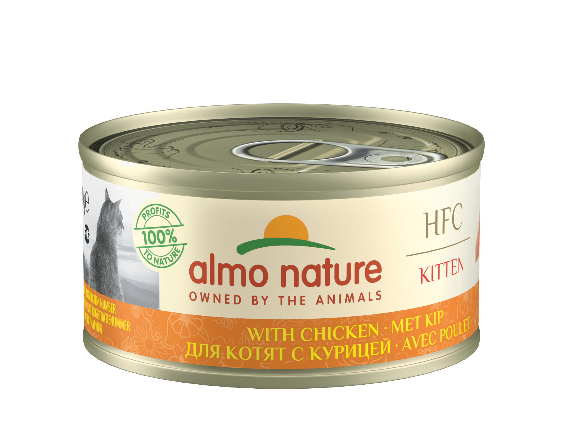 Almo Nature HFC Kitten Huhn Katzen-Nassfutter (70 g)