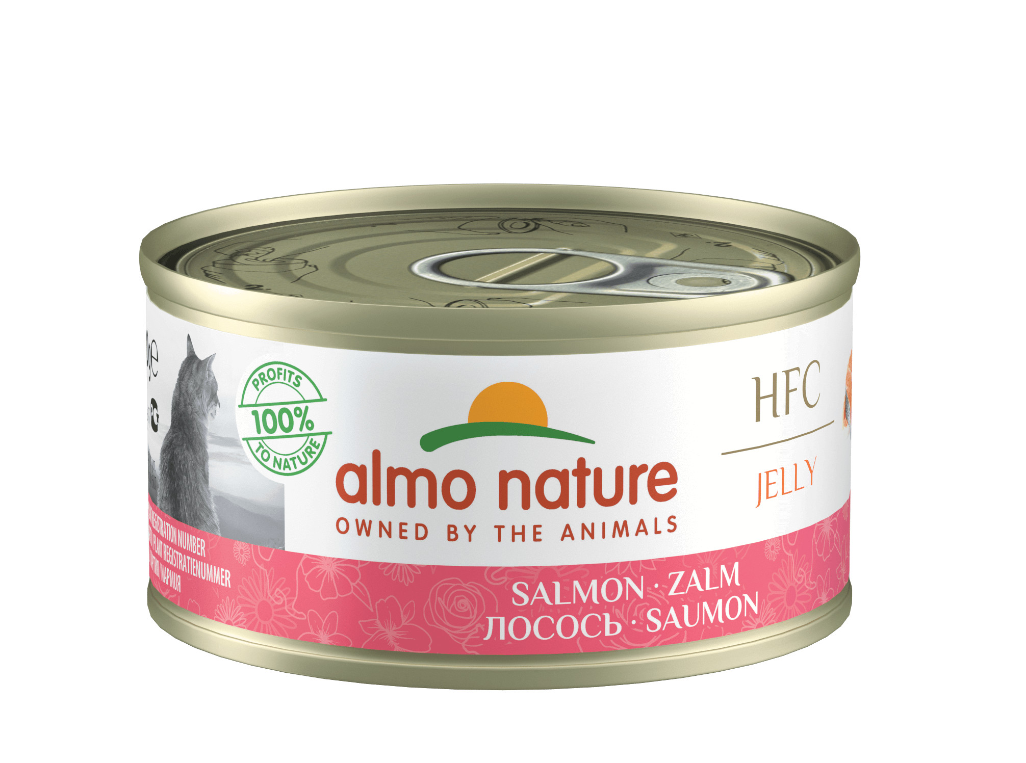 Almo Nature HFC Jelly Lachs Katzen-Nassfutter (70 g)