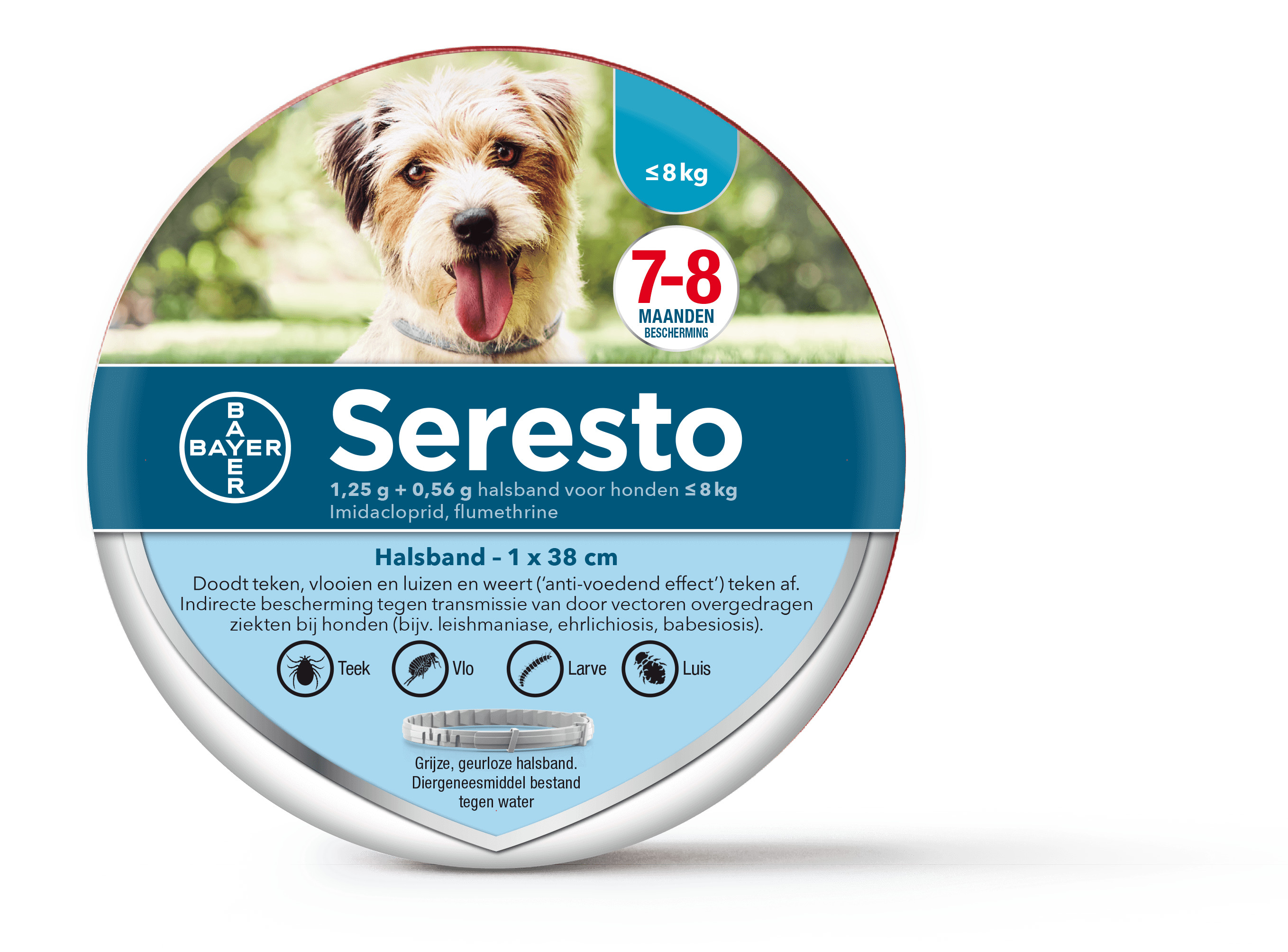 Seresto Halsband voor kleine honden