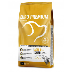 Euro Premium Adult Small mit Lamm & Reis Hundefutter