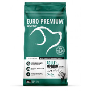 Euro Premium Adult Medium Chicken & Rice Hundefutter