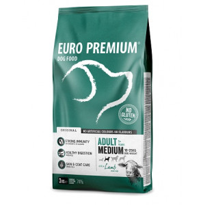 Euro Premium Adult Medium mit Lamm & Reis Hundefutter