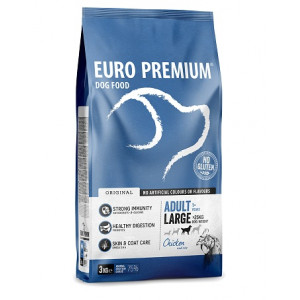 Euro Premium Adult Large mit Huhn & Reis Hundefutter