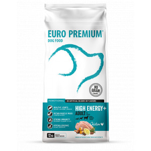 Euro Premium Grainfree Adult High Energy+ Chicken & Potato Hundefutter