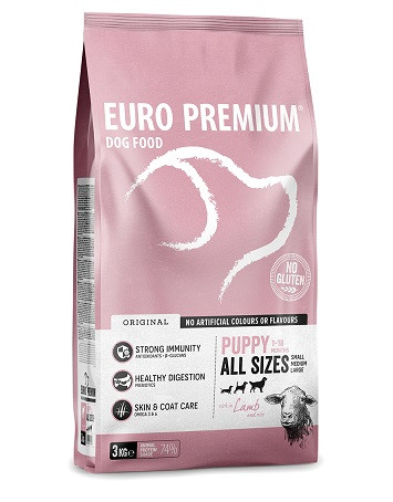 Euro Premium Puppy Lamb & Rice hondenvoer