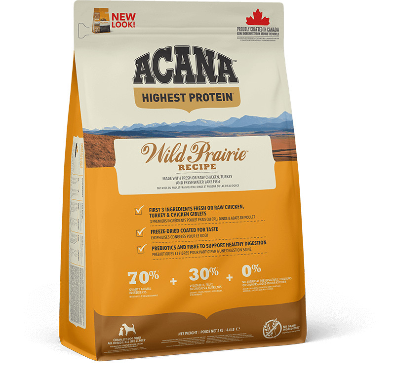 Acana Highest Protein Wild Prairie Recipe Hundefutter