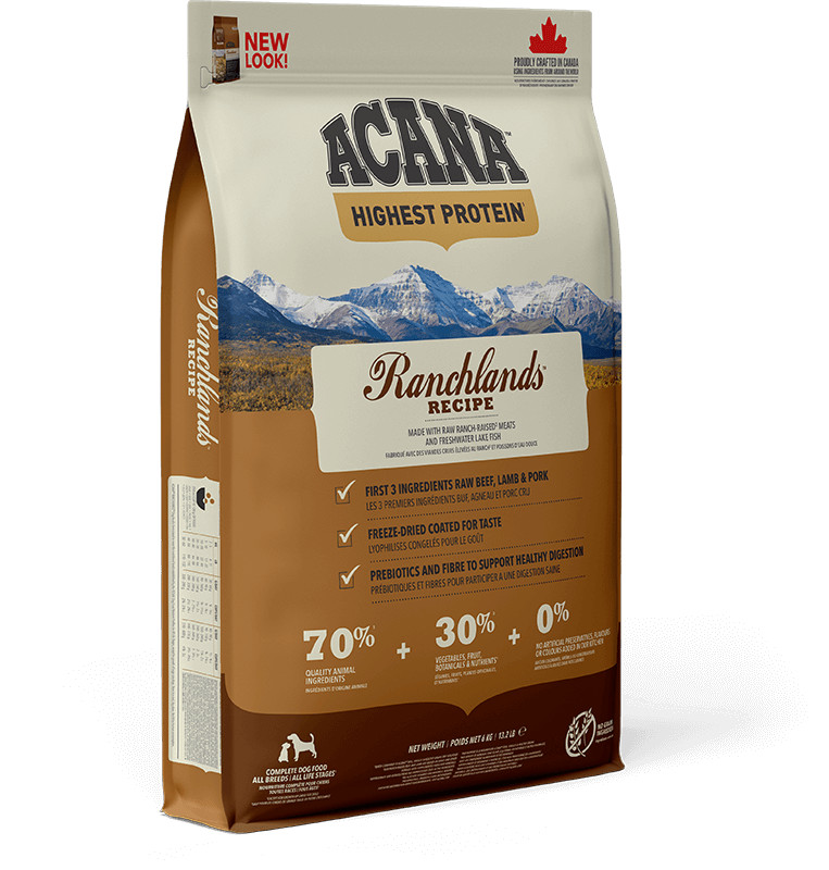 Acana Highest Protein Ranchlands Hundefutter