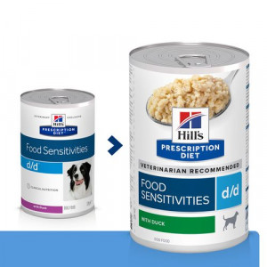 Hill's Prescription Diet D/D Food Sensitivities für Hunde mit Ente & Reis