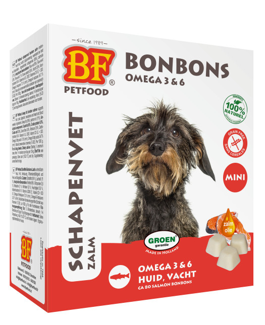 BF Petfood Schaffett Mini Bonbons - Lachs