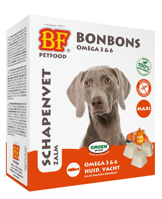 BF Petfood Schaffett Maxi Bonbons - Lachs