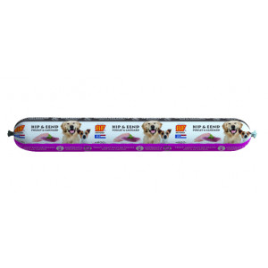 BF Petfood Frischfleisch Wurst Huhn mit Ente Hundefutter (800 g)