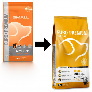Euro Premium Adult Small mit Lamm & Reis Hundefutter