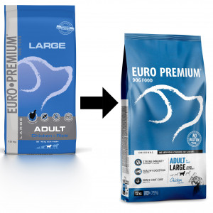 Euro Premium Adult Large mit Huhn & Reis Hundefutter