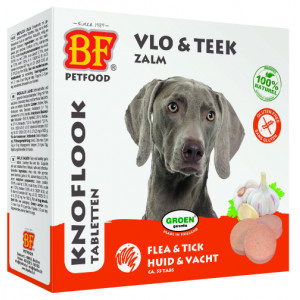 BF Petfood Tabletten mit Knoblauch und Lachsgeschmack für den Hund Pro 2 Stück