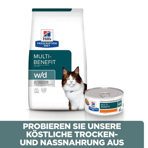 Hill's Prescription W/D Digestive Weight Management Katzenfutter