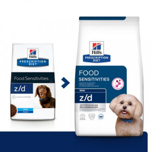 Hill's Prescription Diet Z/D Allergy & Skin Care mini Hundefutter