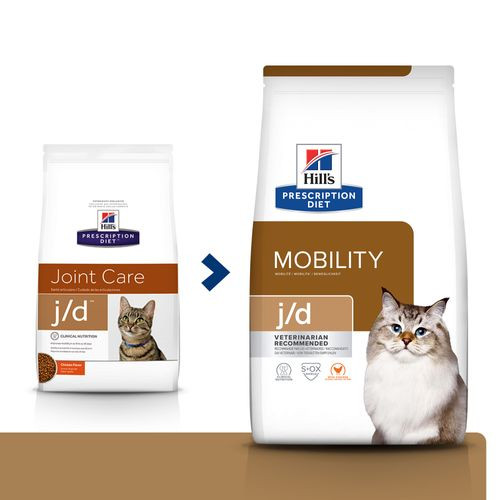 Hill's Prescription Diet J/D Mobility Katzenfutter mit Huhn