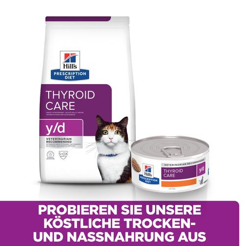 Hill's Prescription Diet Y/D Thyroid Care Katzenfutter