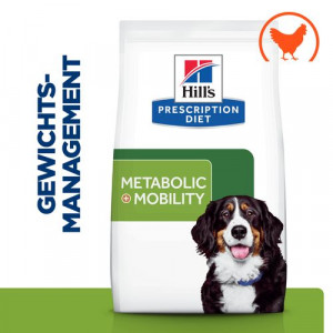 Hill's Prescription Metabolic + Mobility Weight + Joint Huhn Hundefutter