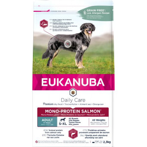 Eukanuba Daily Care Monoprotein Lachs Hundefutter 2 x 2,3 kg