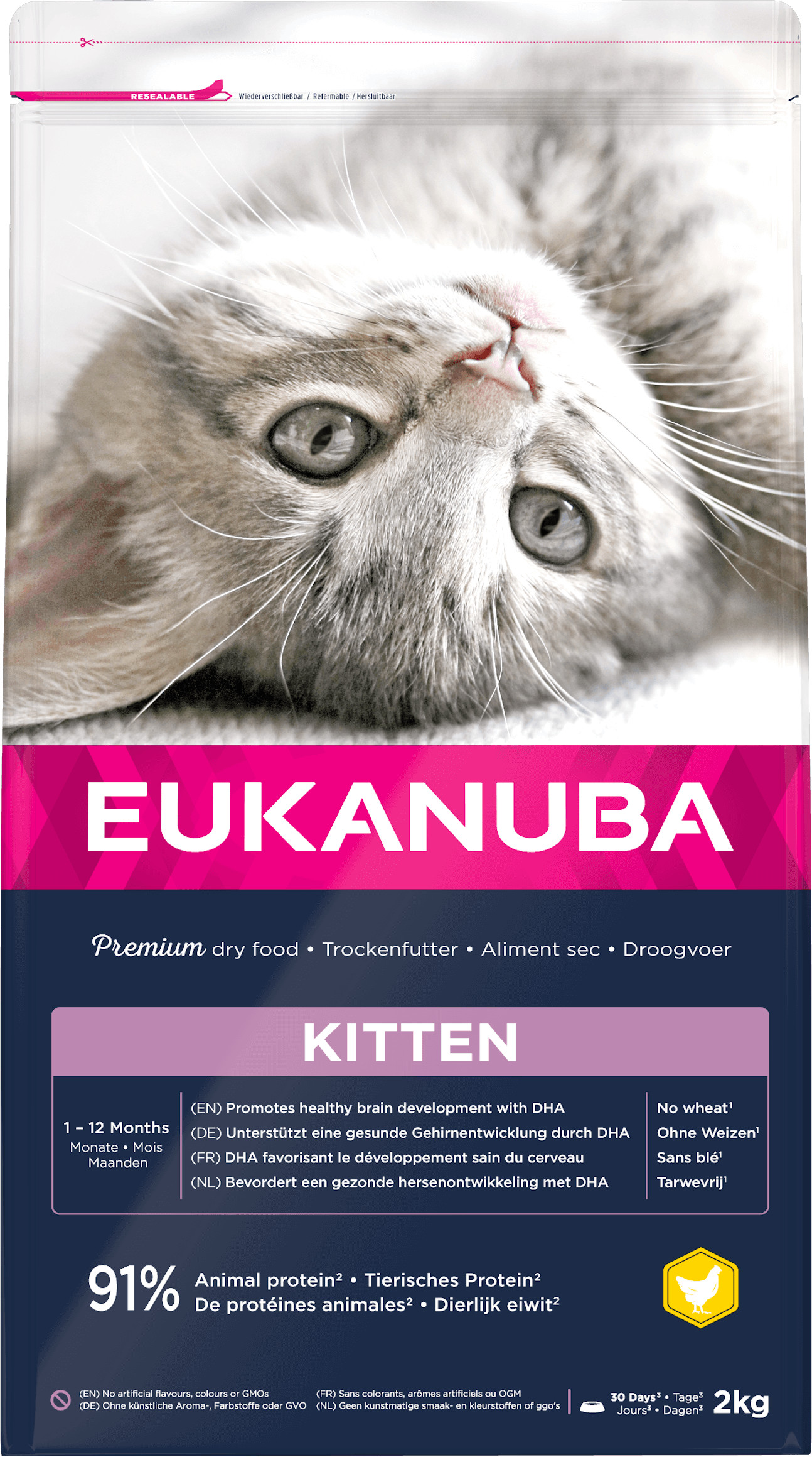 Eukanuba Kitten Huhn Katzenfutter