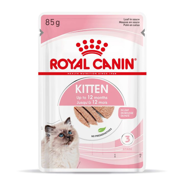 Royal Canin Kitten loaf (mousse) natvoer kat 85g