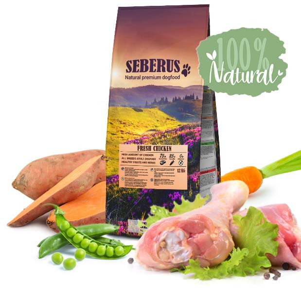 Seberus Fresh Chicken - natürliches, getreidefreies Hundefutter