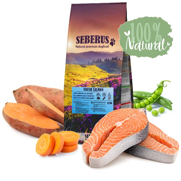 Seberus Fresh Salmon - natürliches, getreidefreies Hundefutter