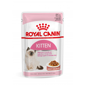 Royal Canin Kitten Katzen-Nassfutter in Soße (85 g) In Soße (12×85 g)