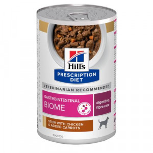 Hill’s Prescription Diet Gastrointestinal Biome Ragout für Hunde mit Huhn und Karotten (Dose) 1 Palette (12 x 354 g)