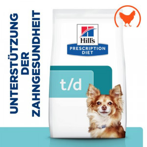 Hill's Prescription Diet T/D Dental Care Mini Hundefutter mit Huhn