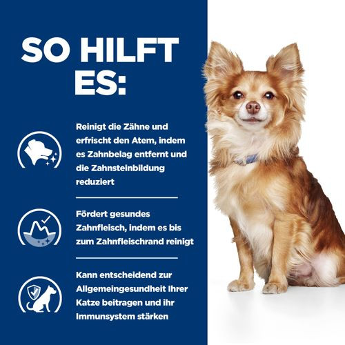 Hill's Prescription Diet T/D Dental Care Mini Hundefutter mit Huhn
