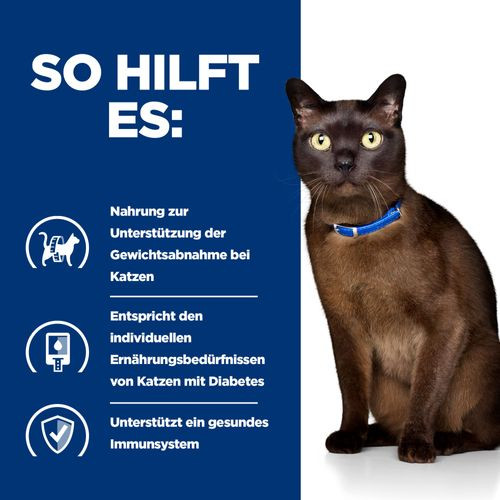 Hill's Prescription Diet M/D Diabetes Care Katzenfutter mit Huhn