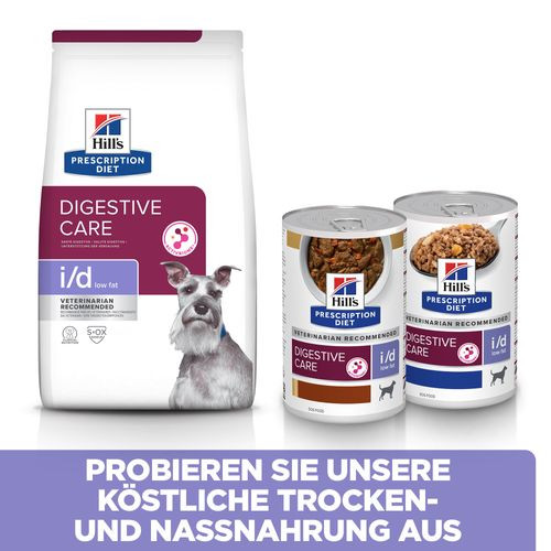 Hill’s Prescription I/D (i/d) Low Fat Digestive Care Eintopf 354 g Hundefutter