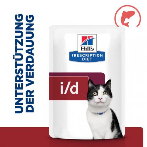 Hill's Prescription Diet i/d met zalm kattenvoer pouch