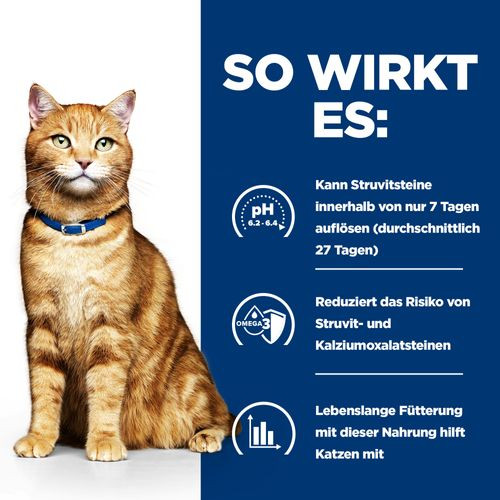 Hills Prescription C/D Multicare Urinary Katzen-Nassfutter mit Huhn 85 g