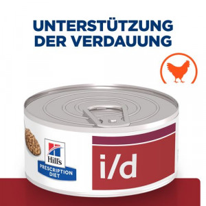 Hill's Prescription I/D (i/d) Digestive Care Katzen-Nassfutter Dosen 156 g