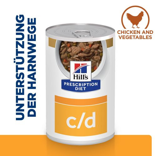 Hill's Prescription C/D Multi Urinary Care Eintopf 354 g Dosen Hundefutter