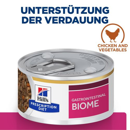 Hill's Gastrointestinal Biome Eintopf Huhn & Gemüse 82g Katzenfutter