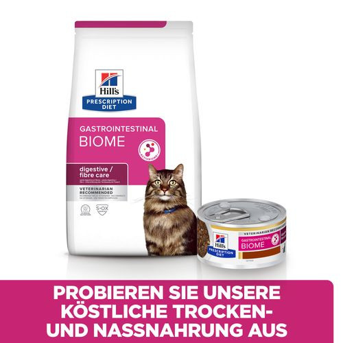 Hill's Gastrointestinal Biome Eintopf Huhn & Gemüse 82g Katzenfutter