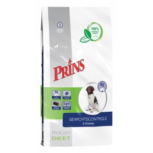 Prins ProCare Diet Gewichtskontrolle & Diabetes Hundefutter 15 kg