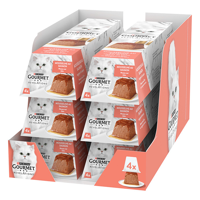 Purina Gourmet Perle Exquisite Streifen Nassfutter für Katzen mit Huhn, Packung mit 26 (26 x 85 g) | Futter