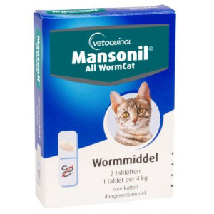 Mansonil All Worm Cat für die Katze