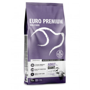 Euro Premium Adult Giant w/Lamb & Rice Hundefutter 2 x 15 kg