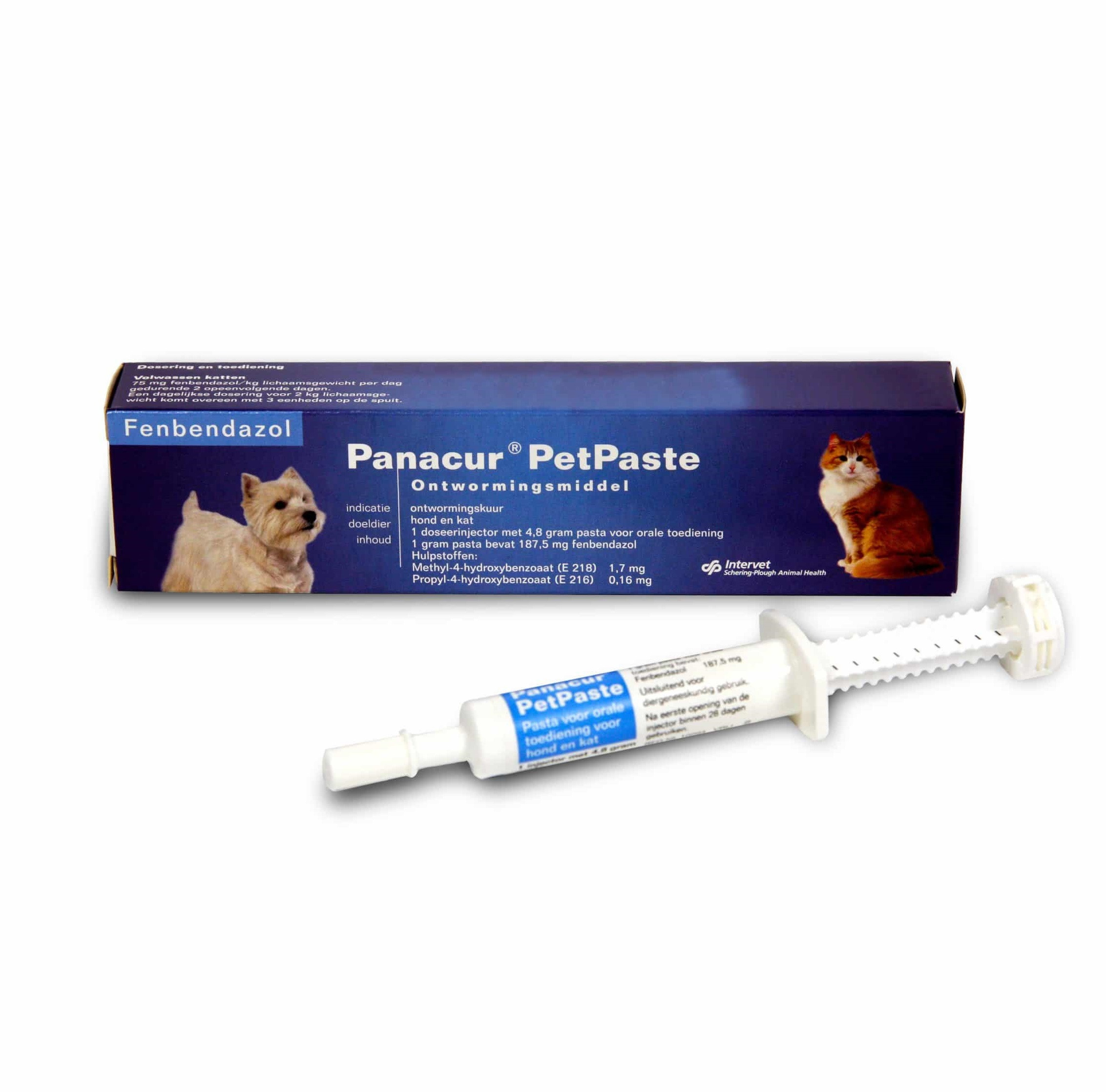 Panacur PetPaste Wurmkur für Hunde und Katzen