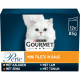 Gourmet Perle Mini Filets in Sauce mit Truthahn, Ente, Thunfisch, Lamm Katzen-Nassfutter